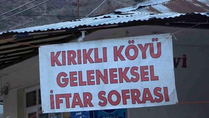 Kırıklı köyünde hayırlı gelenek 19 yıldır sürüyor
