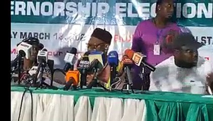 INEC declared. Peter Ndubuisi Mbah the executive Governor of Enugu State.