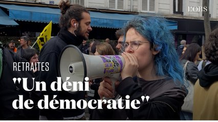 Video herunterladen: Retraites : le 49.3, la goutte de trop pour ces manifestants