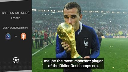 Download Video: Mbappe admits Griezmann was 'disappointed' over France captaincy snub