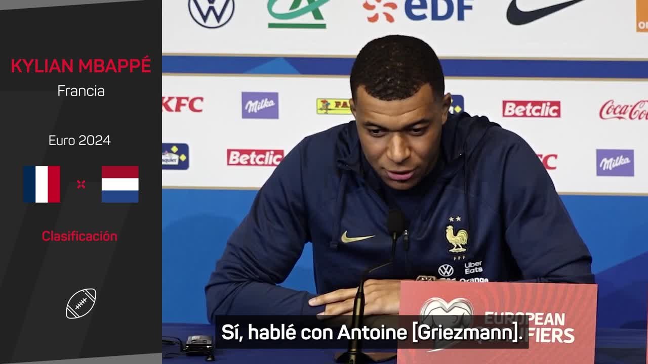 Mbappé y su conversación con Griezmann