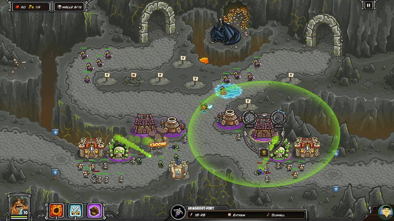 Noch mal der Drache | Kingdom Rush Frontiers 17