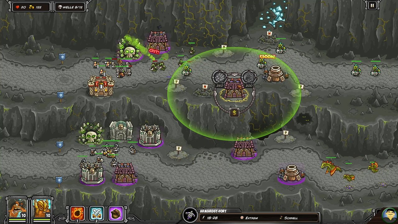 Zwei Pfade! | Kingdom Rush Frontiers 18