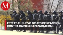 Presentan grupo ‘Fuerza reacción inmediata Zacatecas’, tras violencia en el estado