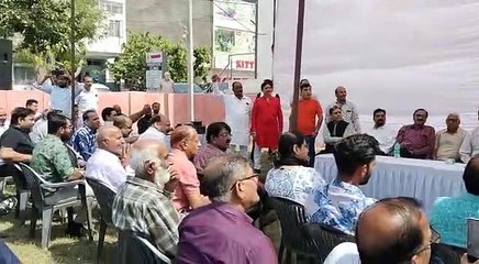ग्रेटर नगर निगम के नो​टिस का विरोध, व्यापारी हुए लामबंद, मिला विधायक का समर्थन ​
