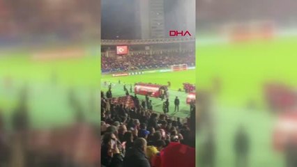 SPOR Ermeni taraftarlar, İstiklal Marşımızı ıslıkladı