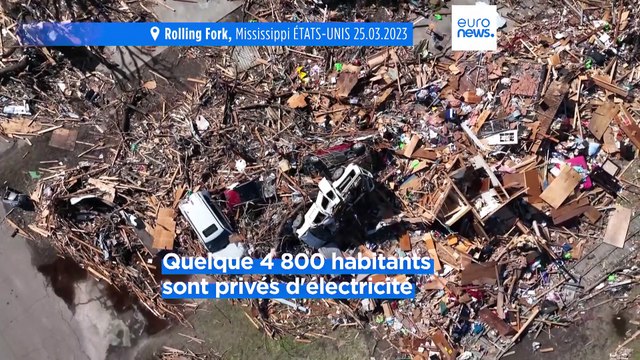 Etats-Unis : dévasté par des tornades, le Mississippi compte ses morts