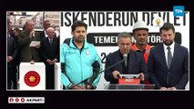 İskenderun Devlet Hastanesi temel atma töreninde Erdoğan: Deniz kumu değil ha!