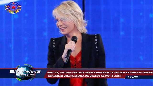 Amici 22, seconda puntata serale.Gianmarco e Piccolo G eliminati: «Sognavo entrare in questa scuola