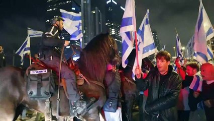 Neue Protete gegen Justizreform in Israel - Minister für Pause bei Umsetzung