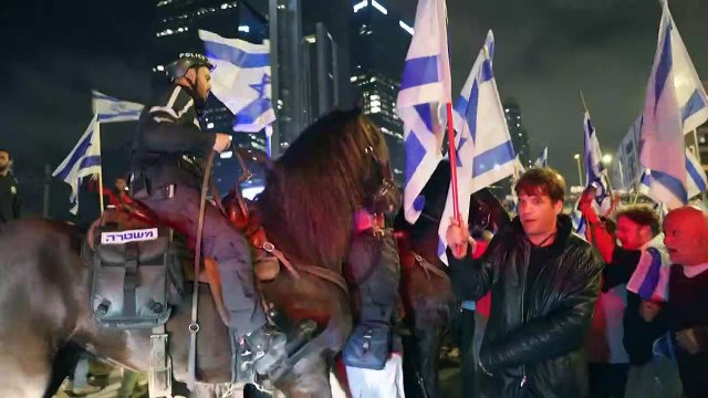 Neue Protete gegen Justizreform in Israel - Minister für Pause bei Umsetzung