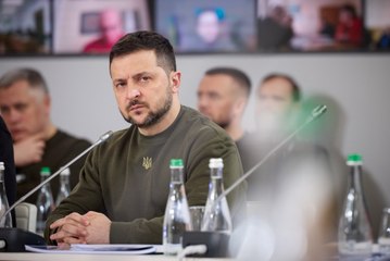 Zelenski: "El retraso en el envío de misiles, no nos permite hacer retroceder a los terroristas"