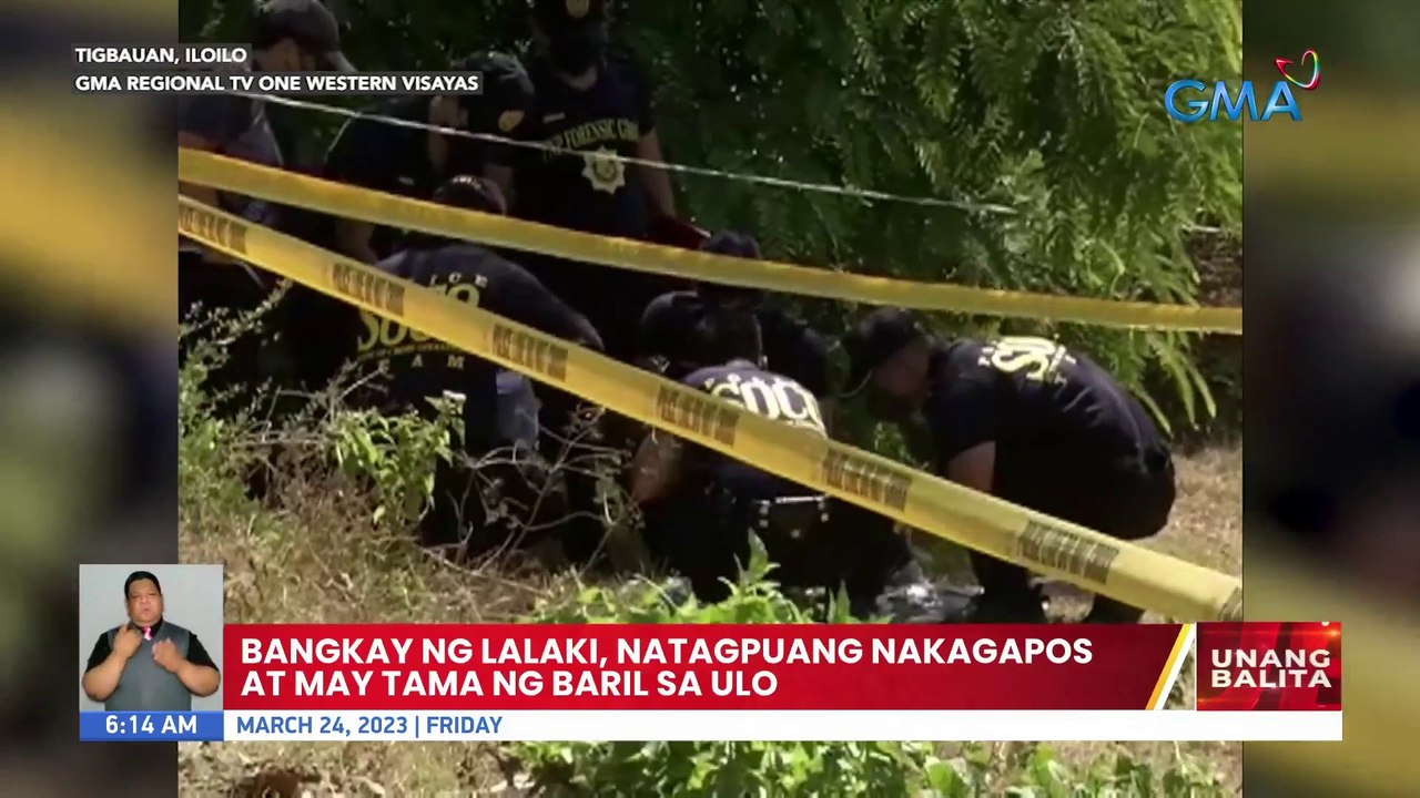 Bangkay ng lalaki, natagpuang nakagapos at may tama ng baril sa ulo | UB