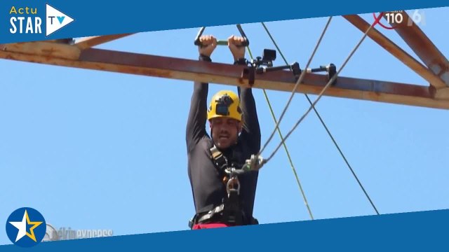 Alexandre (Pékin Express 2023) surmonte sa phobie et saute à 20 mètres de hauteur pour sa femme Chir