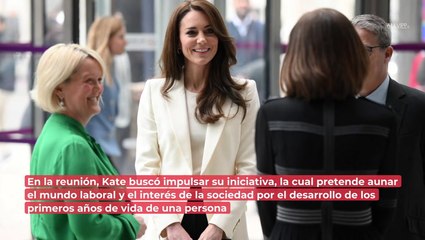 La princesa Kate luce atuendo formal con valor de miles de euros