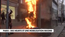 Paris : des heurts et une mobilisation record