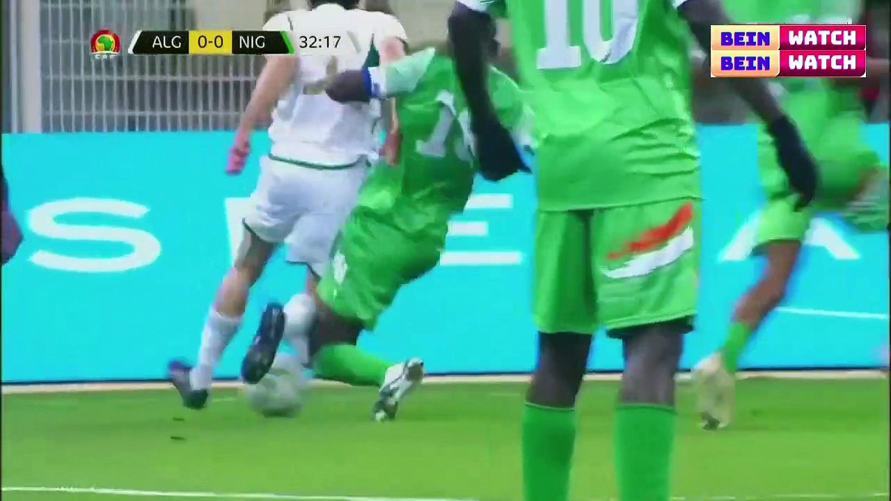 ملخص مباراة الجزائر والنيجر اليوم 2-1