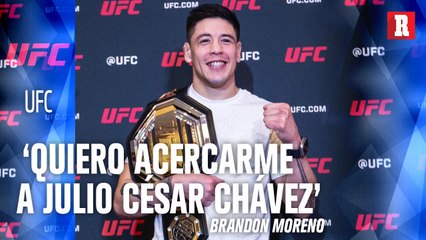 BRANDON MORENO quiere DEJAR HUELLA