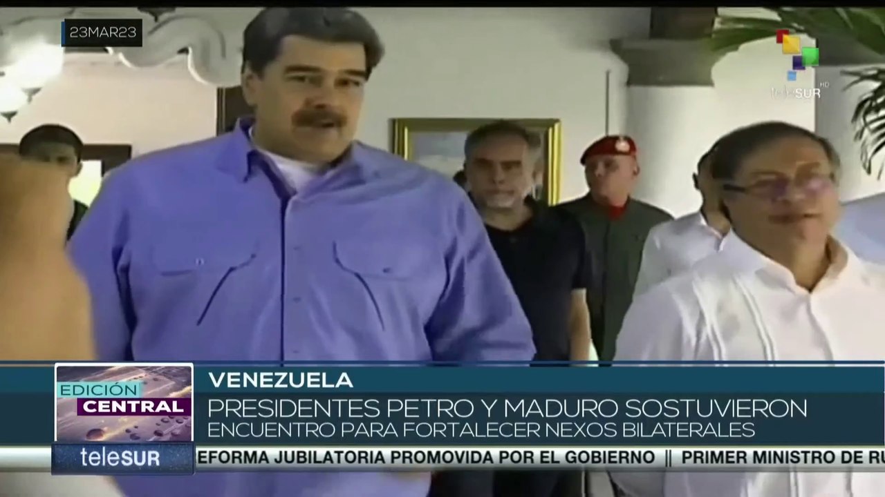 Edición Central 23-3: Presidentes Petro y Nicolás Maduro fortalecen lazos bilaterales