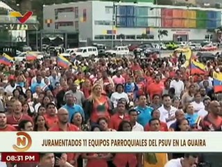 Скачать видео: La Guaira |  Juramentados 11 equipos parroquiales y comunales de las estructuras de base del PSUV