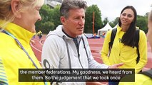 World Athletics President Coe explains transgender ban