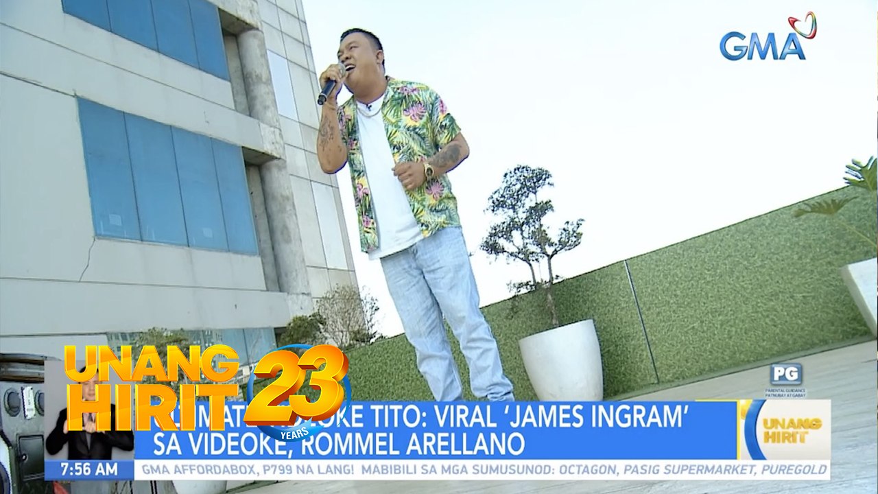Ultimate Videoke Tito na si Viral ‘James Ingram' sa videoke, LIVE sa UH Stage | Unang Hirit