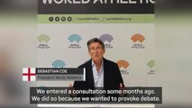 World Athletics President Coe explains transgender ban