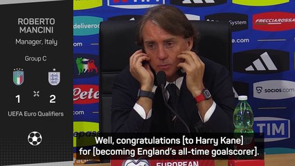 Kane is 'a complete striker' - Mancini