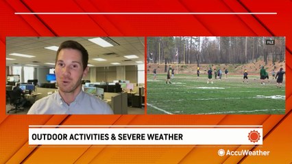 How to prepare for severe weather with outdoor sports this spring