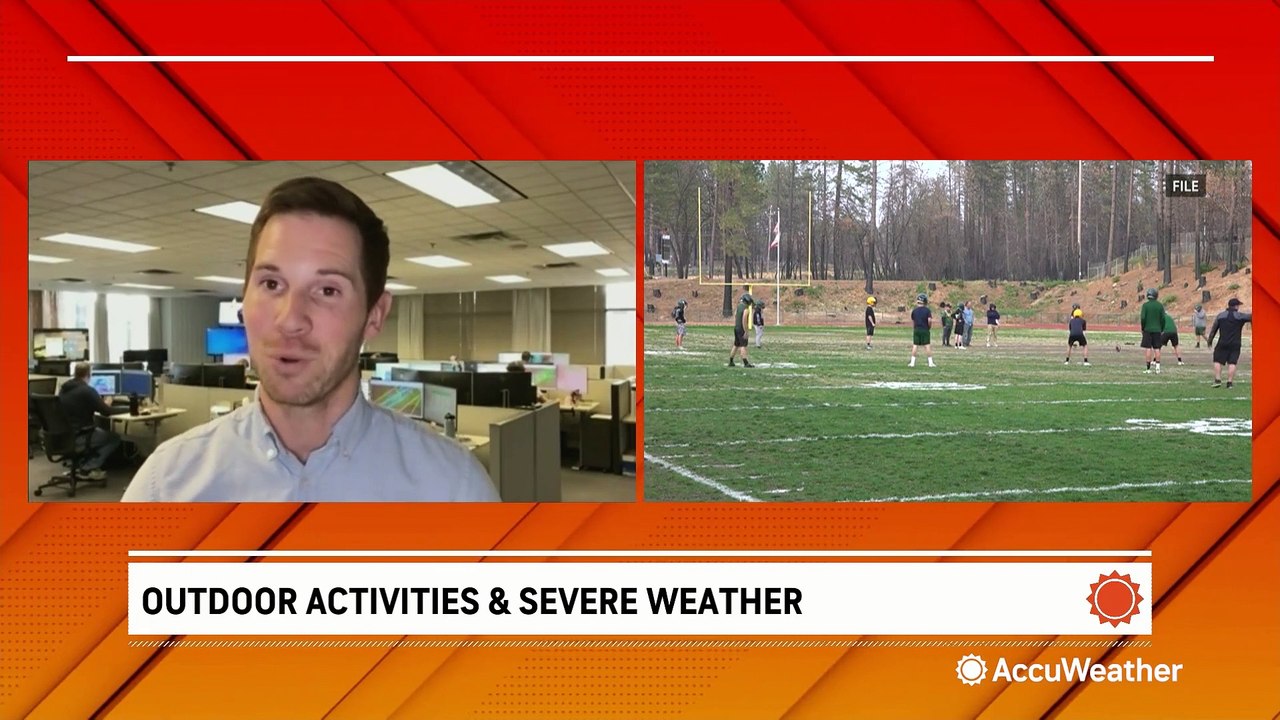 How to prepare for severe weather with outdoor sports this spring