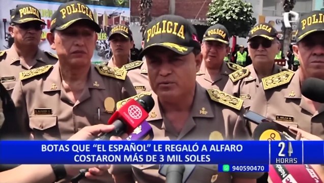 Botas que le regaló 'El Español' a Raúl Alfaro costaron casi S/3000
