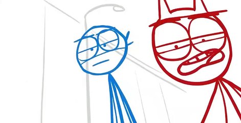 Dick Figures S03 E001 - Adventures of Batman & The Bloser
