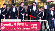 Ranveer Singh को Deepika Padukone ने Indian Sports Honor के 4th Edition में किया Ignore! Video Viral