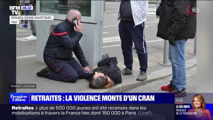 Retraites: des tensions dans plusieurs villes lors des manifestations, 172 personnes interpellées en France