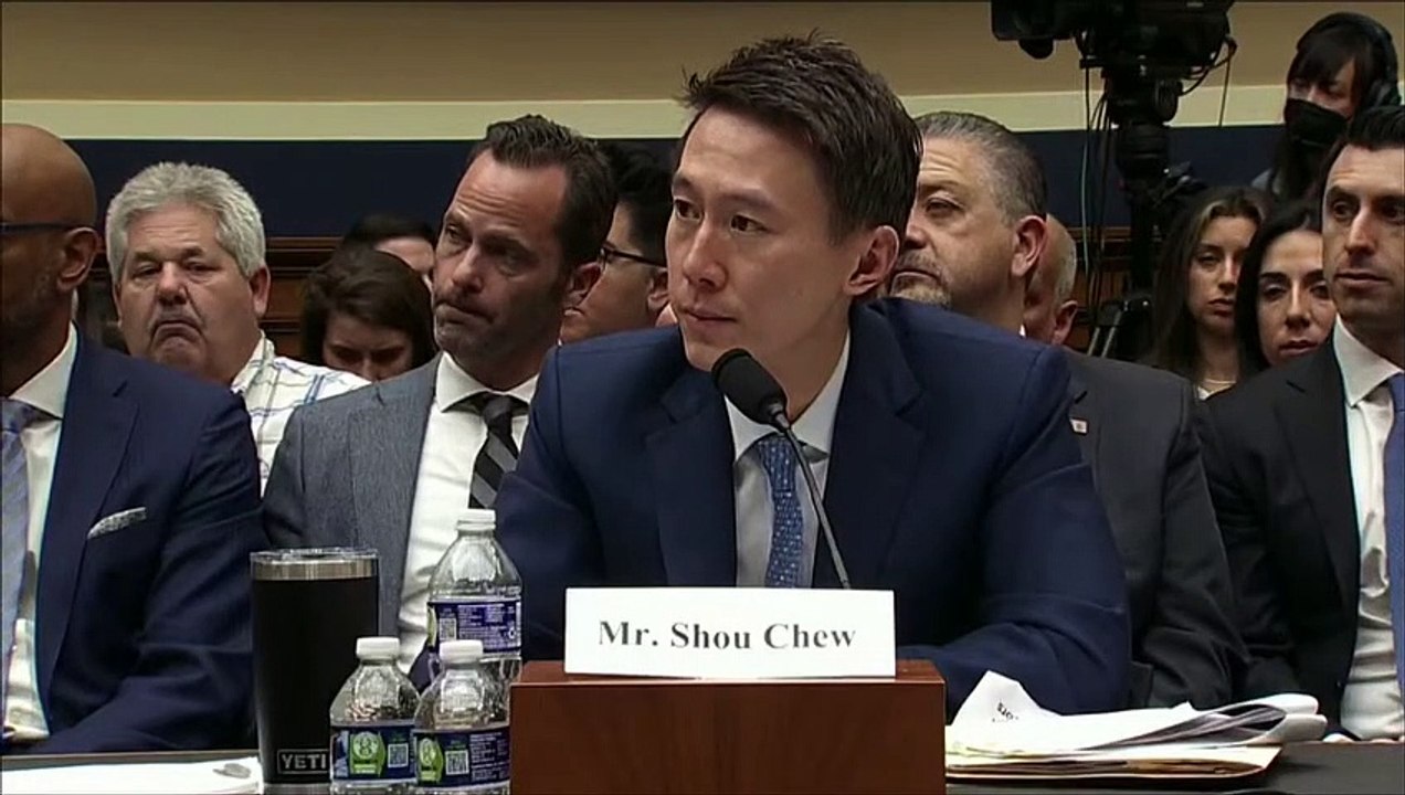 TikTok CEO explains to congress why his kids aren't on the app