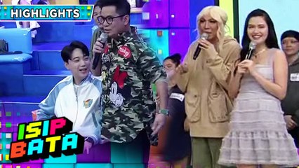 Argus, Yzah and Kulot meet Bela Padilla on It’s Showtime | Isip Bata