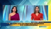 Embarazada y su esposo son asaltados mientras esperaban sus hamburguesas en Pueblo Libre