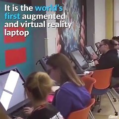 World's First Augmented Reality Laptop #shorts #viral #shortsvideo #video #innovationhub