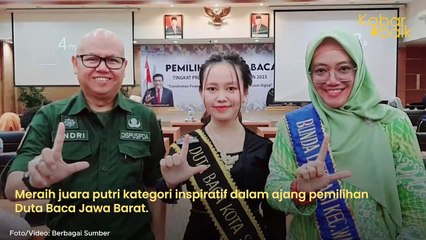 DUTA BACA KOTA SUKABUMI TERPILIH MENJADI DUTA BACA INSPIRATIF JAWA BARAT