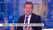 Gérald Darmanin : «On a recensé 457 interpellations partout en France, 441 policiers et gendarmes blessés»