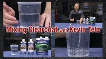 How To Mix Clear Coat Using Paint Mixing Cups with Kevin Tetz - Eastwood