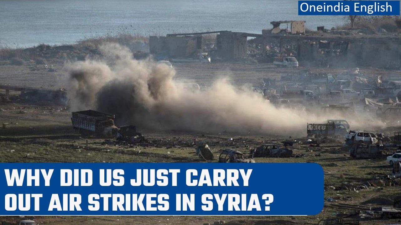 US conducts air strikes in Syria after Iranian...