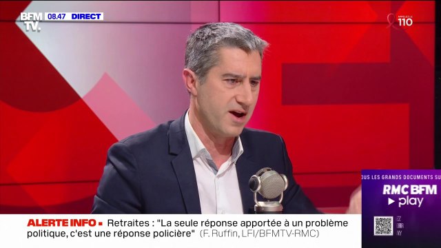 François Ruffin sur les retraites: Il y a trois solutions: le référendum, le retrait, la démission