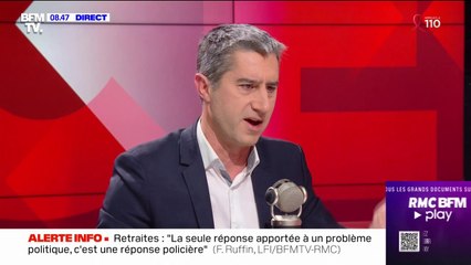 François Ruffin sur les retraites: "Il y a trois solutions: le référendum, le retrait, la démission"