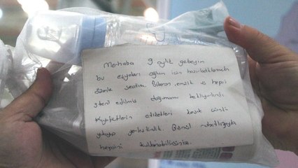 Yardım kolilerinden çıkan notlar duygulandırıyor…