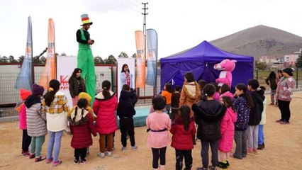 Afşinli çocuklar Ramazan'ın ilk gününde doyasıya eğlendi