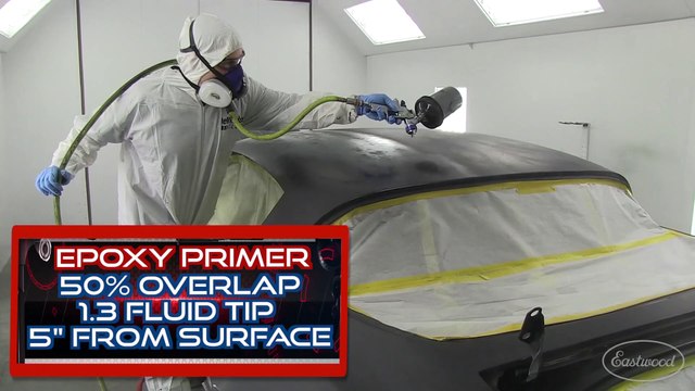How To Paint a Car with the Eastwood Concours Pro HVLP Paint Gun.