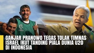Gubernur Jawa Tengah Ganjar Pranowo ikut memberikan suara terkait partisipasi tim nasional Israel dalam Piala Dunia U20 di Indonesia.