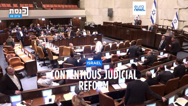 Protests in Israel as government pushes ahead with controversial judicial reforms