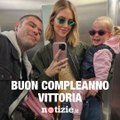 Fedez e Chiara Ferragni festeggiano il secondo compleanno di Vittoria